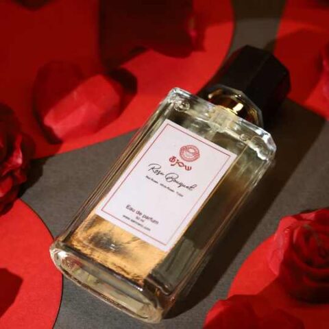 Rose bouquet Eau de toilette - red roses- white roses 50ml