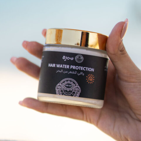 Water hair protection cream