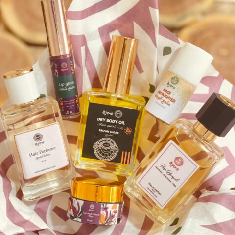 Black Friday Set#2 : Elegant Night (3 Makeup items+Body oil+Perfume)